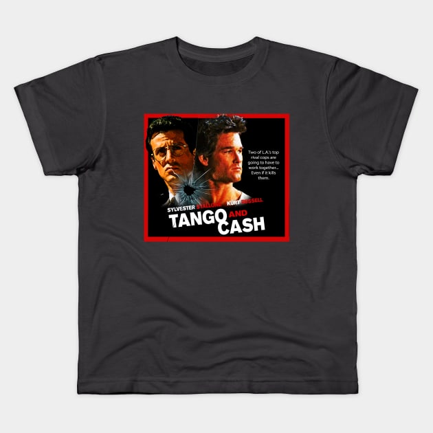 Tango and Cash Kids T-Shirt by 3 Guys and a Flick